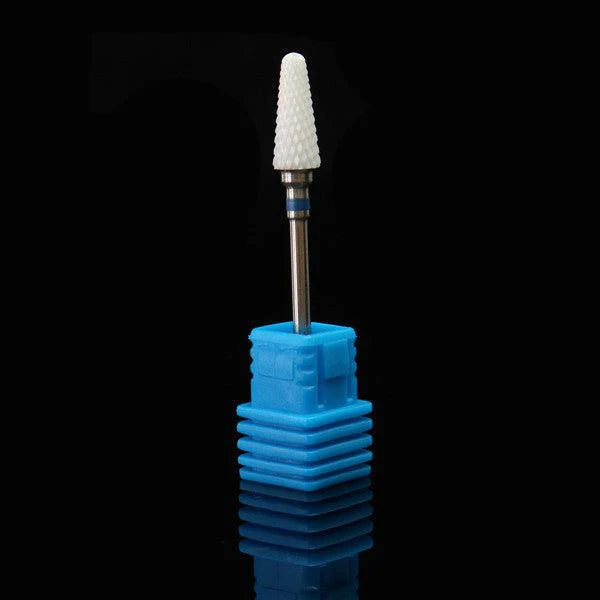 3/32" Ceramic Nail Drill Bit Pedicure Manicure Tool Sanding File Polish Gel Remover
